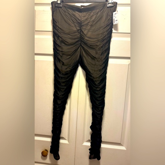 Women’s stretch see through pants with nude lining. Sz 1X - Picture 2 of 6